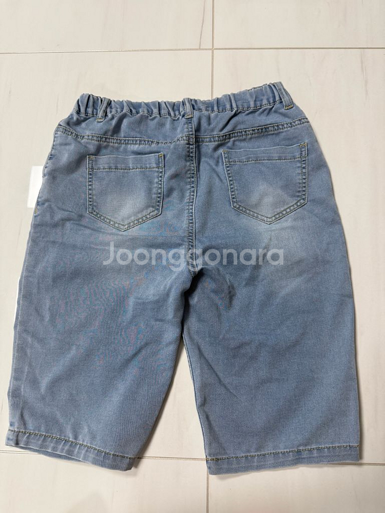 슈슈앤크라 아동 데님 반바지 160호--1