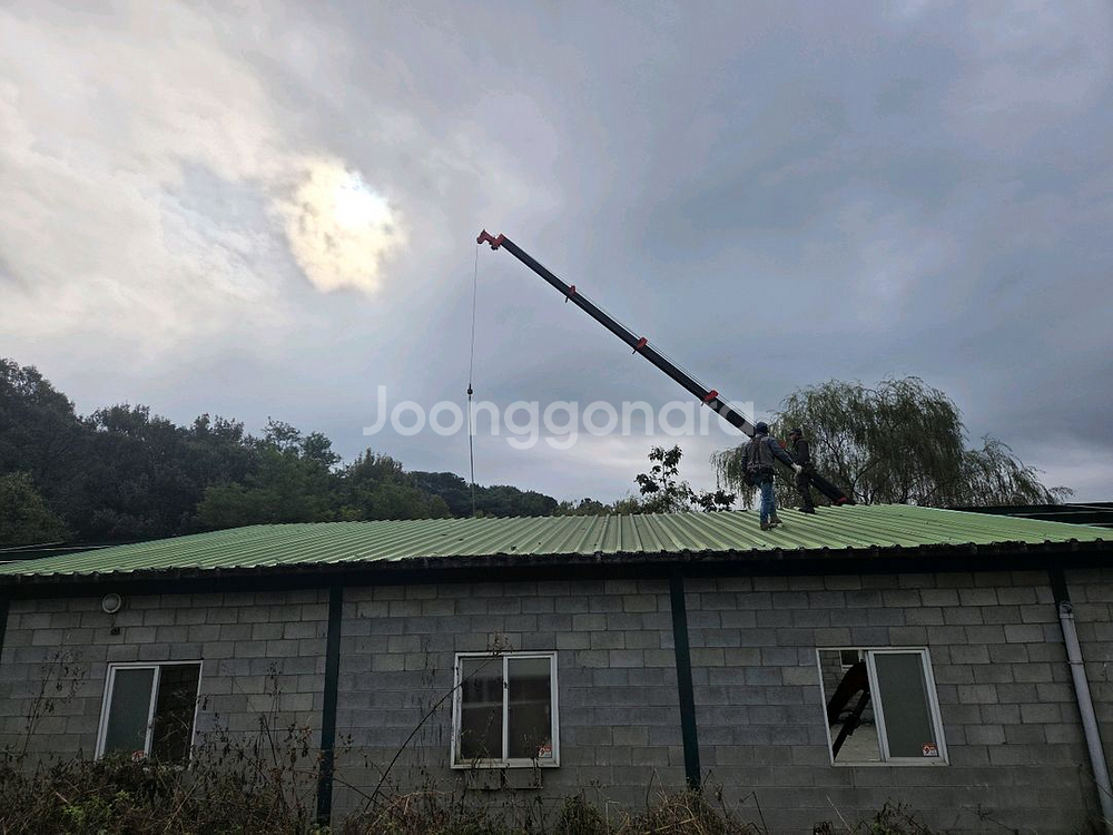 지붕샌드위치 지붕판넬 100티 8미터--2