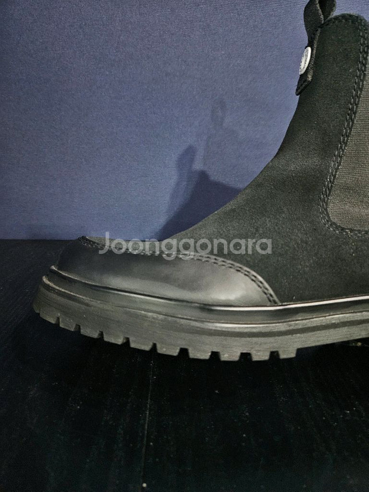 베르사체 진 쿠튀르 블랙컬러 남성 255 세무 부츠--5