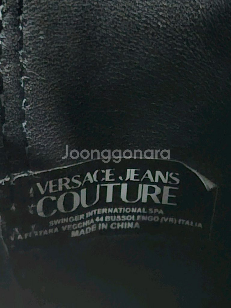 베르사체 진 쿠튀르 블랙컬러 남성 255 세무 부츠--9