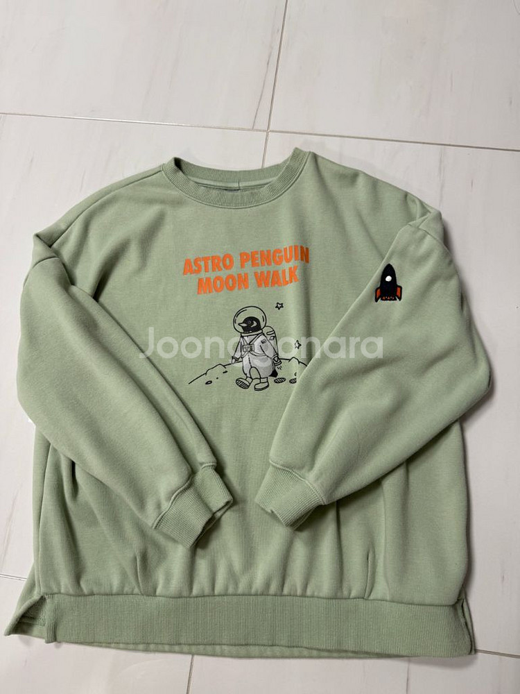 아스트로 펭귄 맨투맨 티셔츠 170호--0
