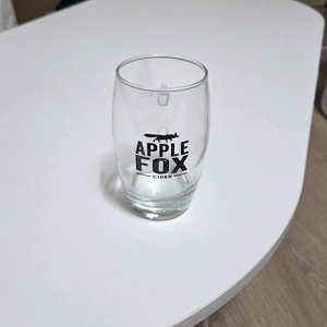 애플폭스 사이다 유리컵