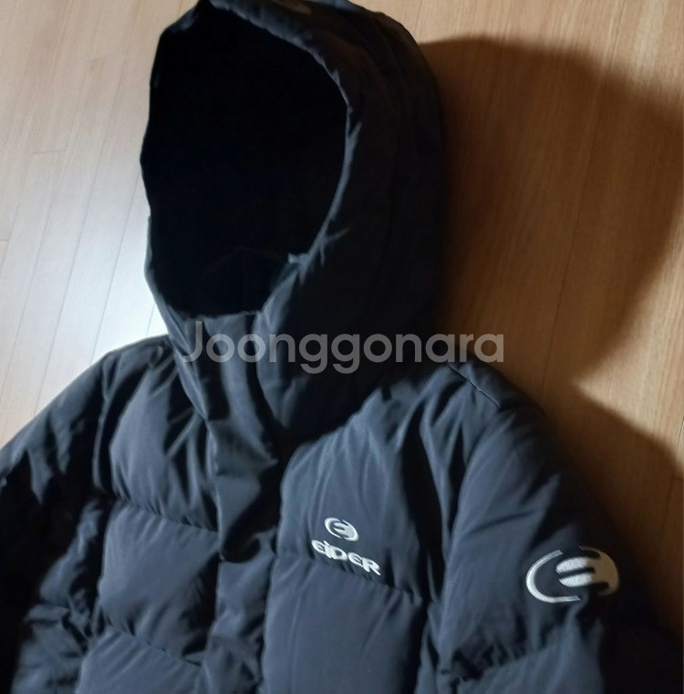 아이더 구스다운 롱패딩 100 새옷급--0