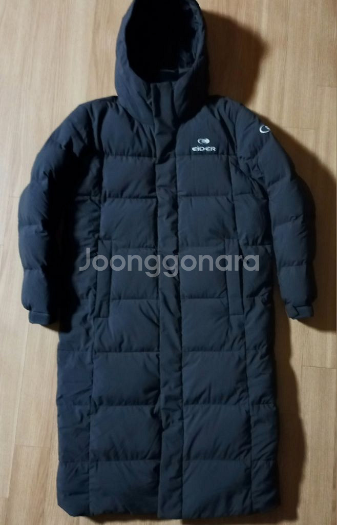 아이더 구스다운 롱패딩 100 새옷급--1