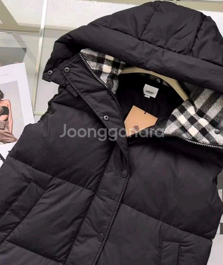 [미착용/텍있음] 롱 패딩 조끼 팝니다--1