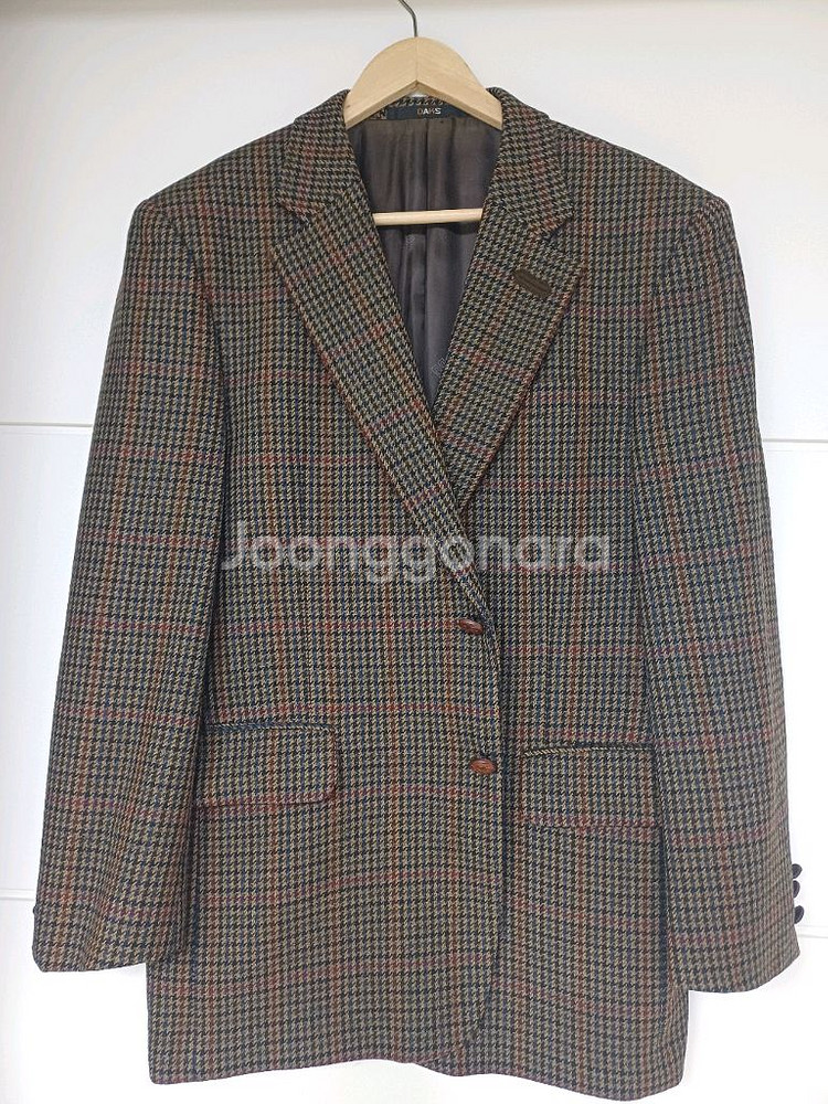 닥스 빈티지 체크 블레이저--0