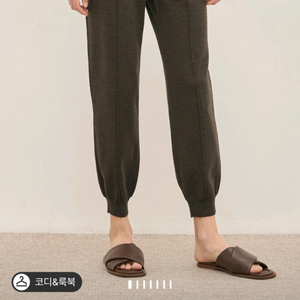 더캐시미어 캐시미어 블렌드 조거 팬츠 랑방 타임 마임