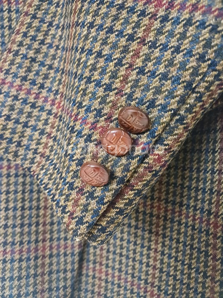 닥스 빈티지 체크 블레이저--11