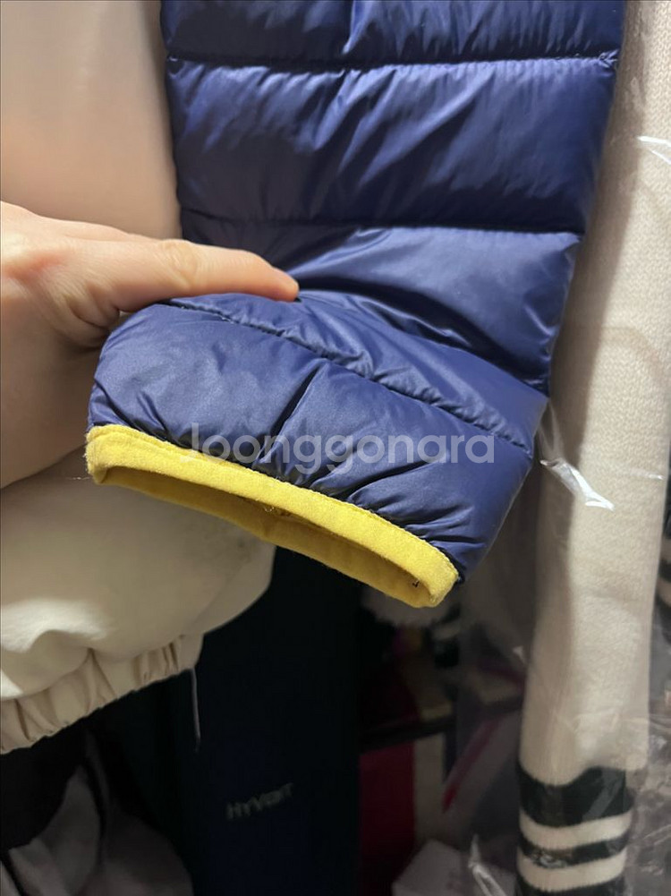 폴로키즈 보이 m(8살부터~) 경량패딩 2번입음--2