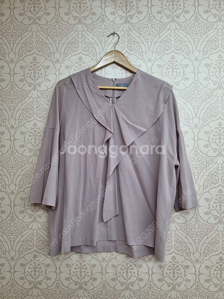 르베이지 블라우스 55.66사이즈--0