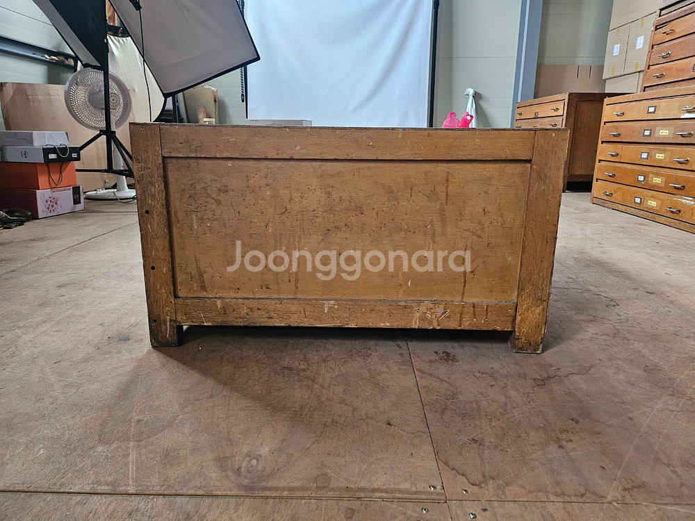 3단 빈티지 인테리어 지류함 1번--4