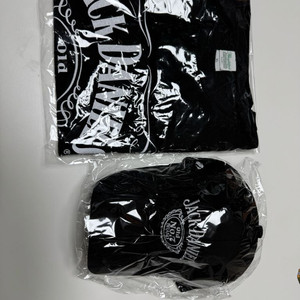 잭다니엘 반팔티 free사이즈 모자 셋트 팝니다