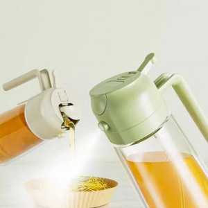 [새제품] 2way 오일 스프레이 병 유리 용기