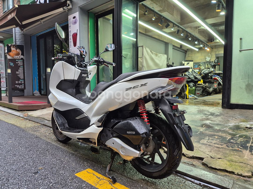 18년식 PCX125 배달용 중고 오토바이--2