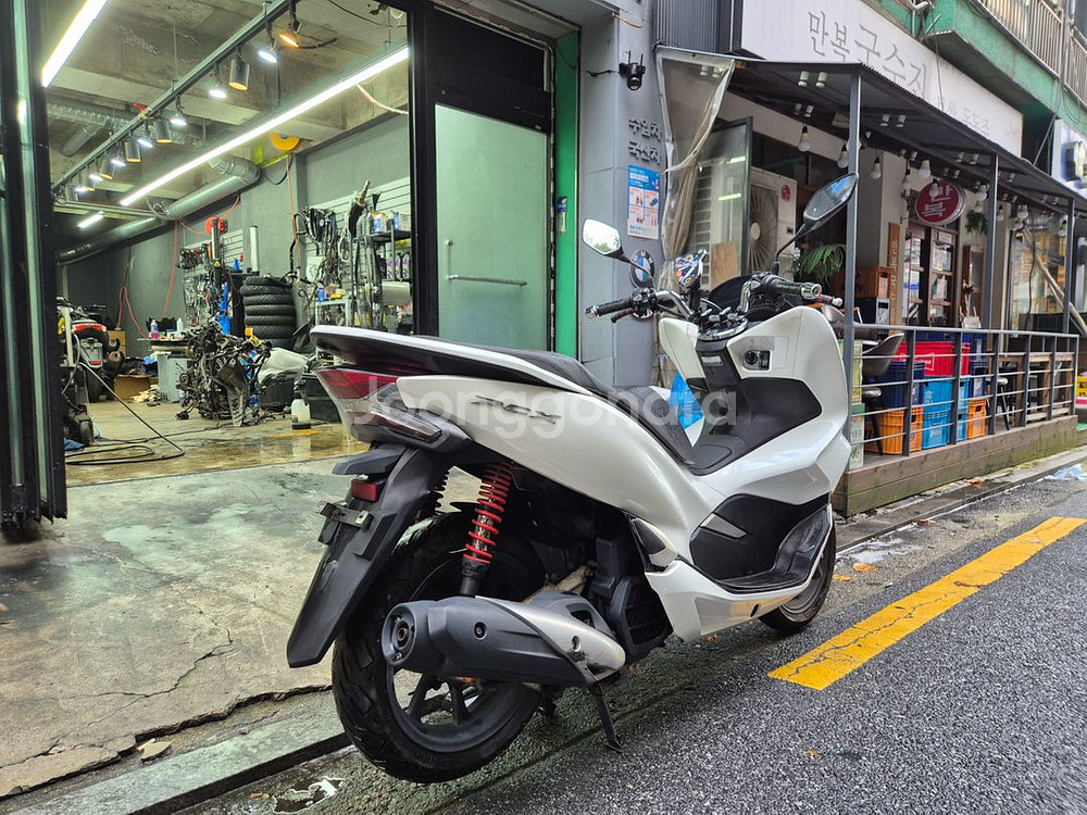 18년식 PCX125 배달용 중고 오토바이--5