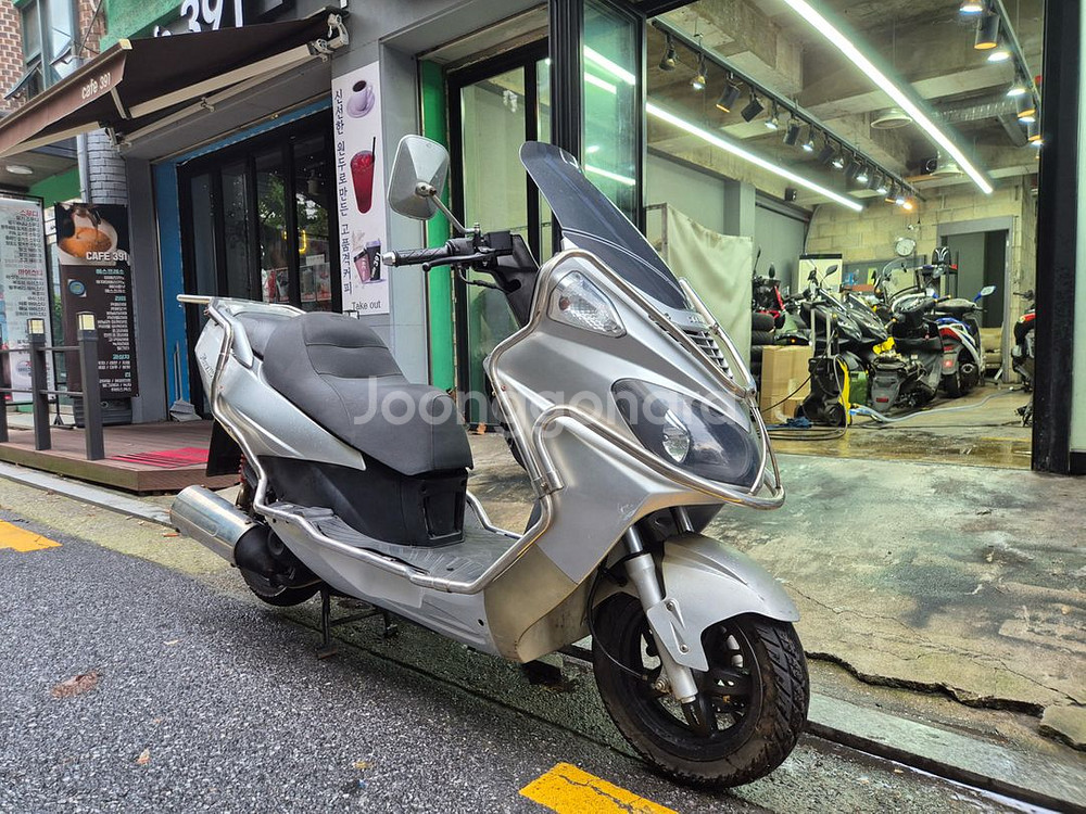 09년식 프리윙125 마실용 중고 오토바이--3