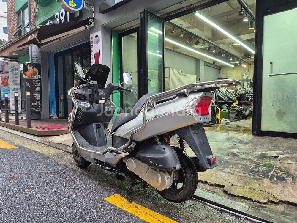 09년식 프리윙125 마실용 중고 오토바이--2