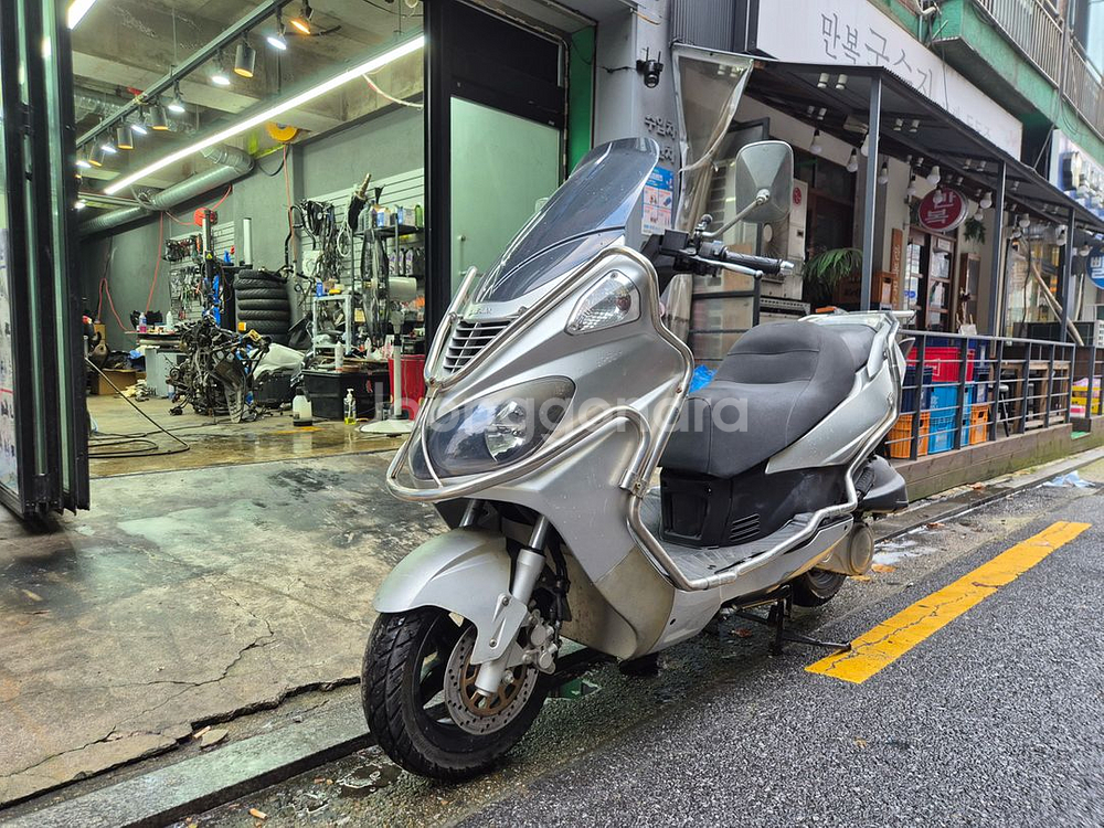 09년식 프리윙125 마실용 중고 오토바이--0