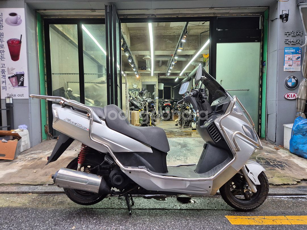 09년식 프리윙125 마실용 중고 오토바이--4