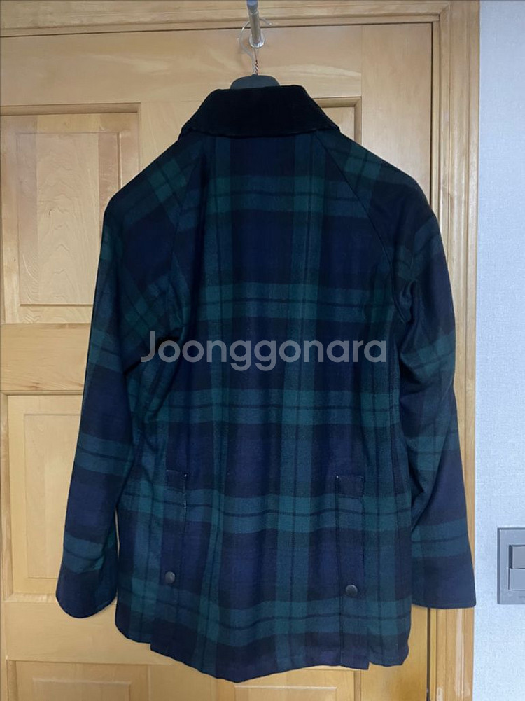 바버 SL 비데일 블랙와치 자켓--1