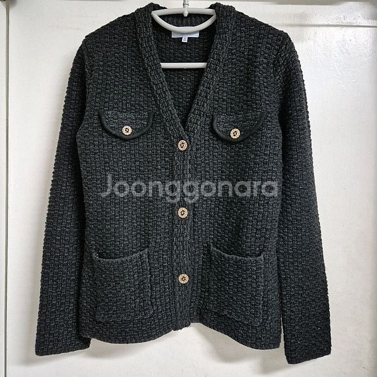 세인트존 트위드 니트 자켓--0