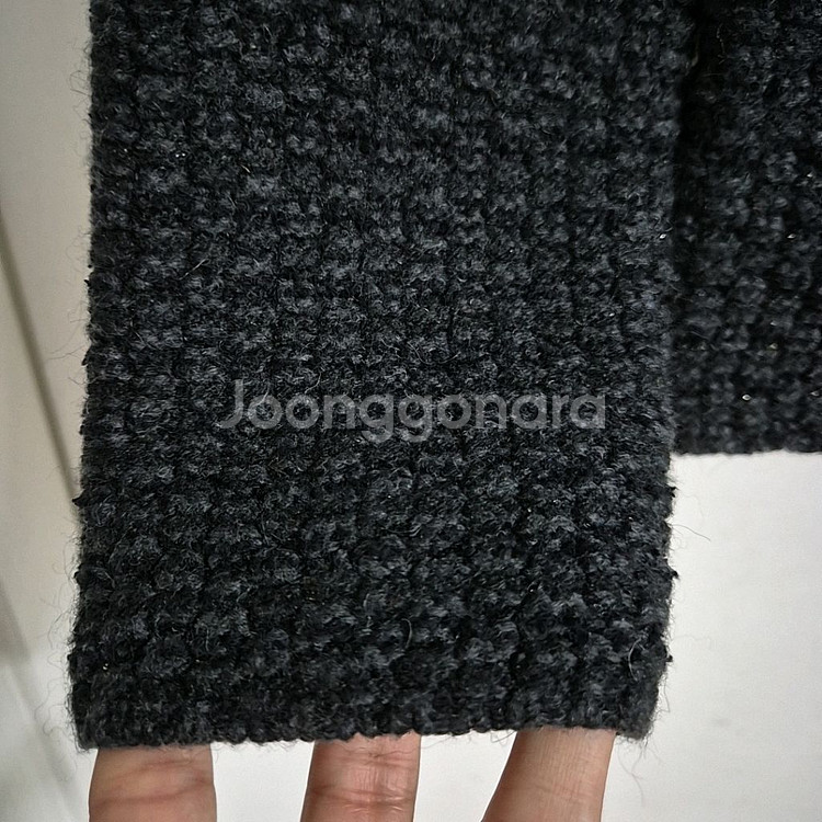 세인트존 트위드 니트 자켓--2