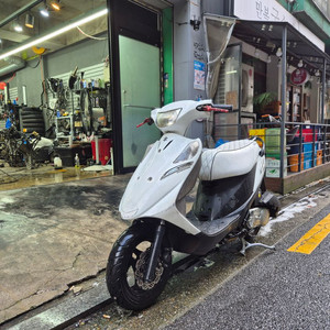 08년식 어드레스125 외수형 중고 오토바이