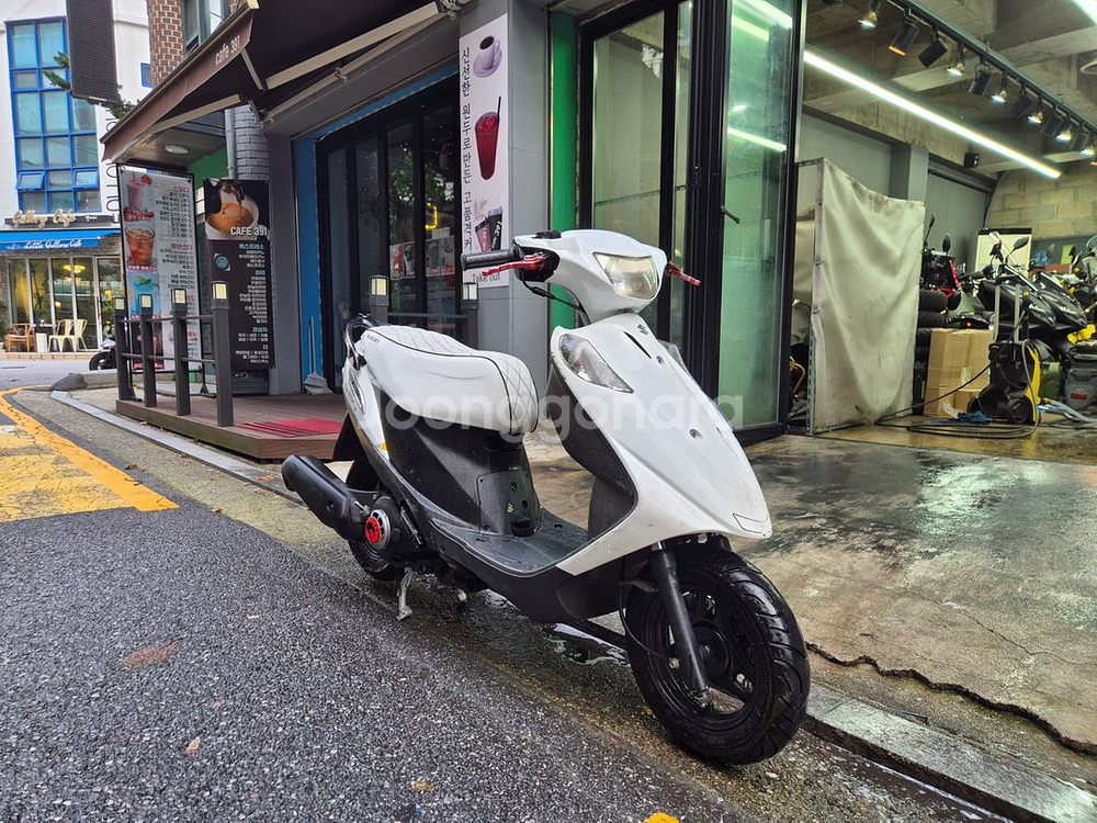 08년식 어드레스125 외수형 중고 오토바이--3