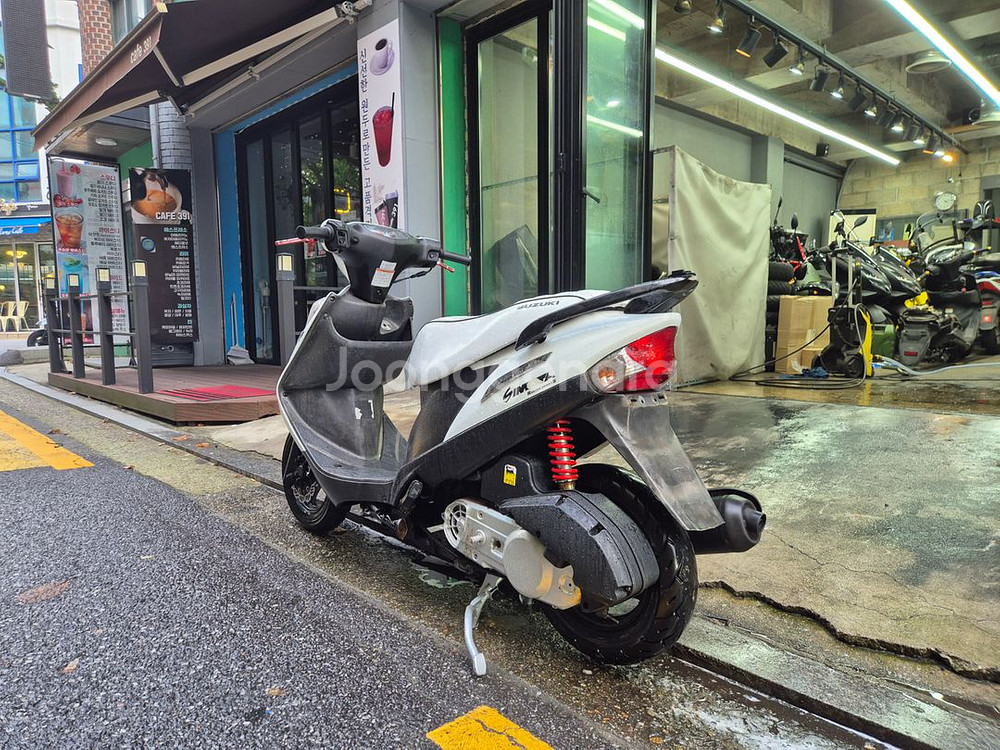 08년식 어드레스125 외수형 중고 오토바이--2