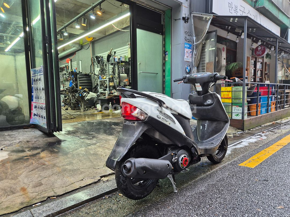 08년식 어드레스125 외수형 중고 오토바이--5