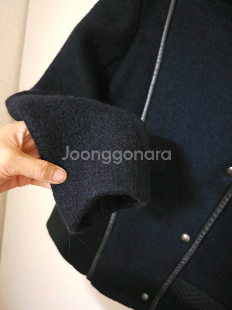 산드로 울 라이더 자켓--3