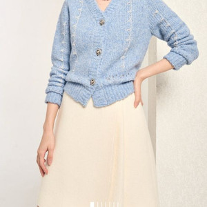 마인 알파카 블렌드 가디건 한섬