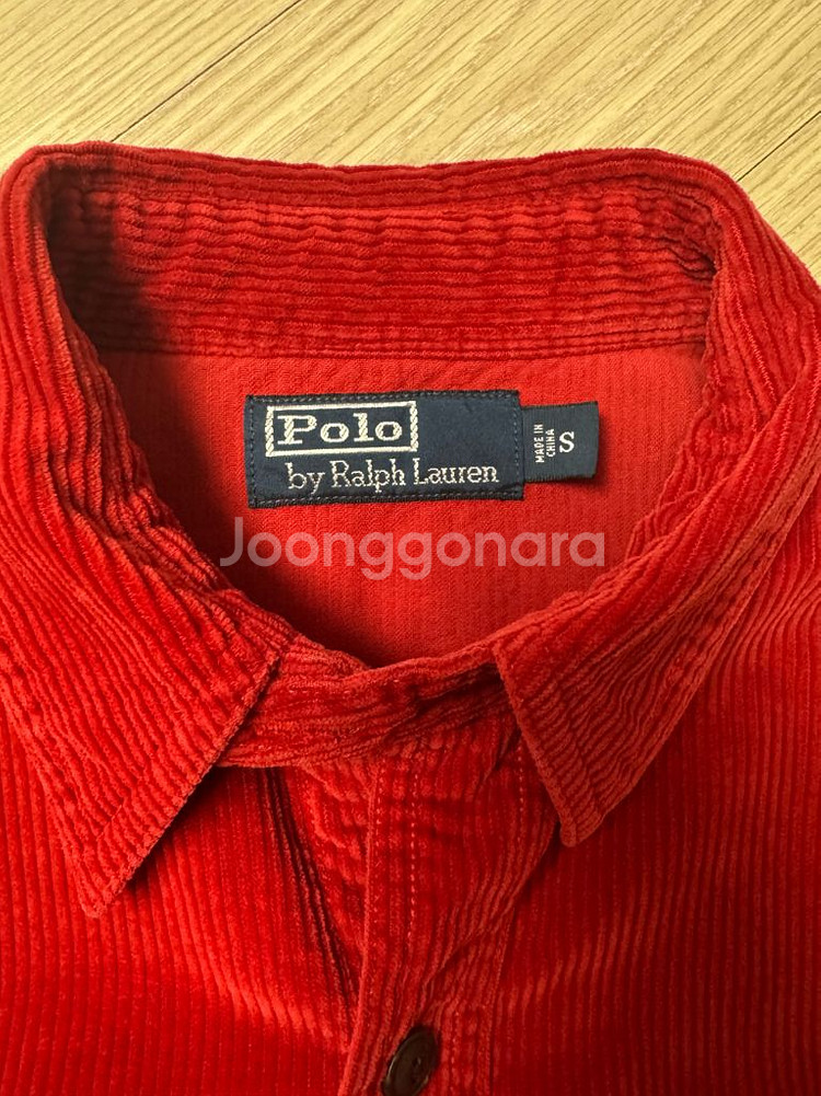 폴로랄프로렌 코듀로이 웨스턴 셔츠--1