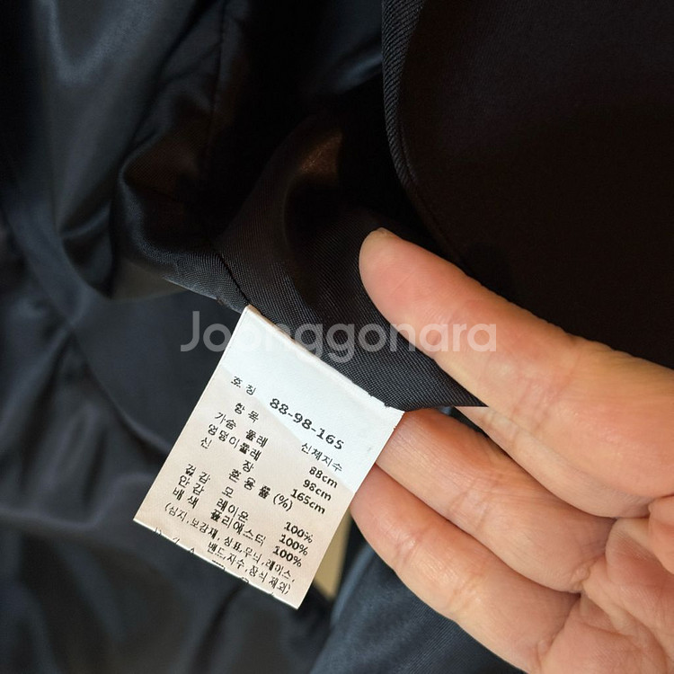 타임 엠블럼 루즈핏 블랙 자켓 66--3