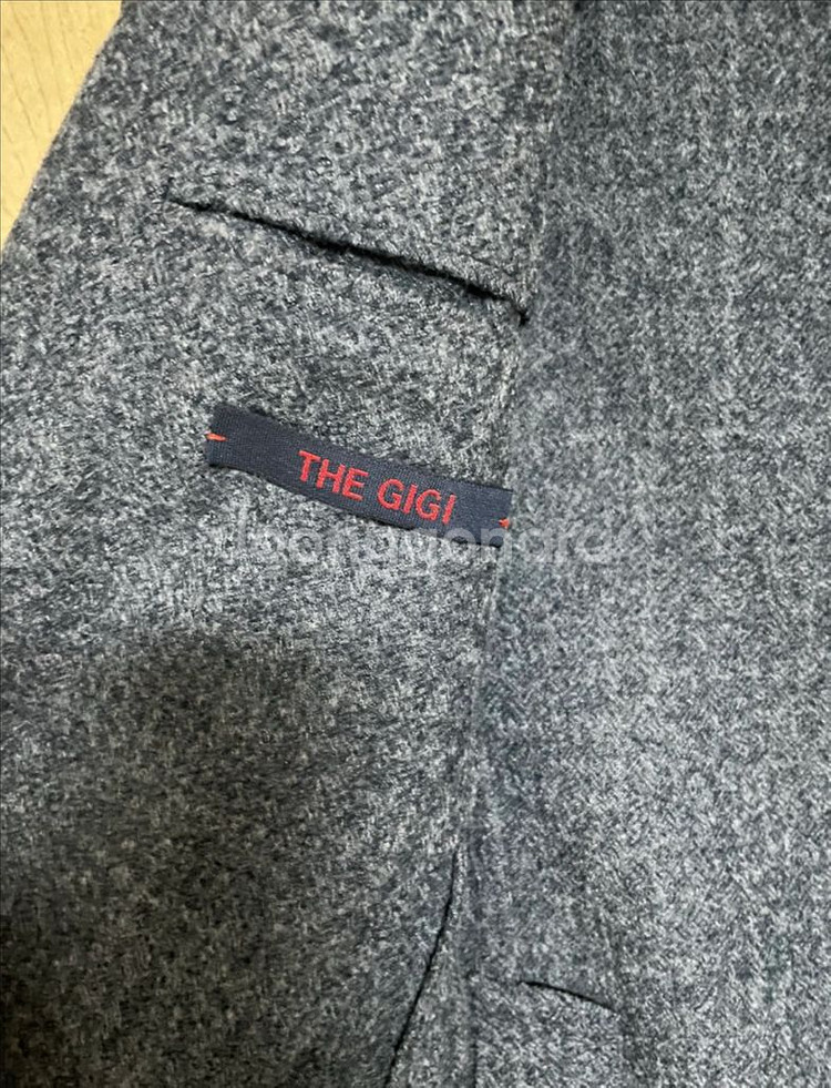 THE GIGI 그레이 멜란지 자켓--2