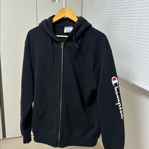챔피온 후드집업 블랙