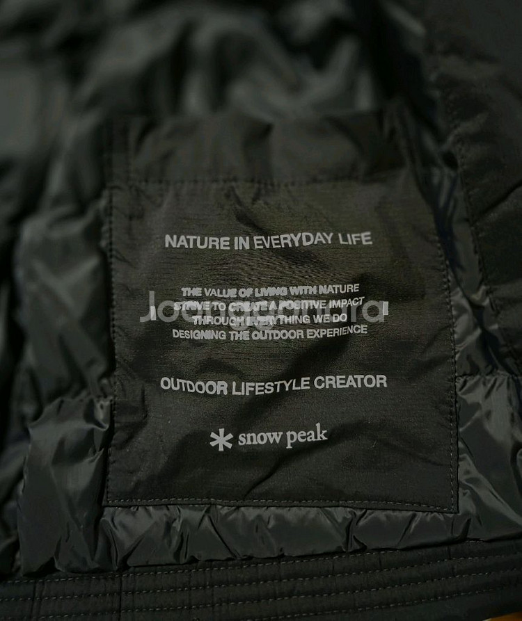 스노우피크 구스다운패딩 100 새제품--3