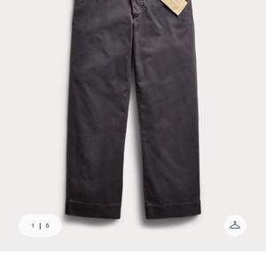 더블알엘 rrl 헤링본 필드치노 블랙 29-30 새제품