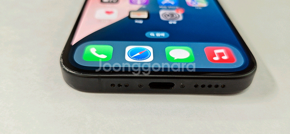 아이폰16 256G 블랙 무상수리 남은 폰--3