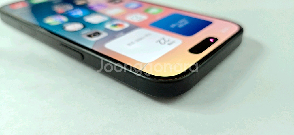 아이폰16 256G 블랙 무상수리 남은 폰--4