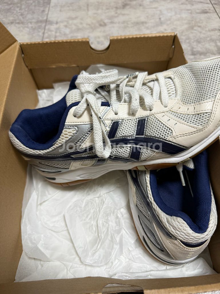 아식스 로테리브레 fl5 275 화이트 네이비 블루--3