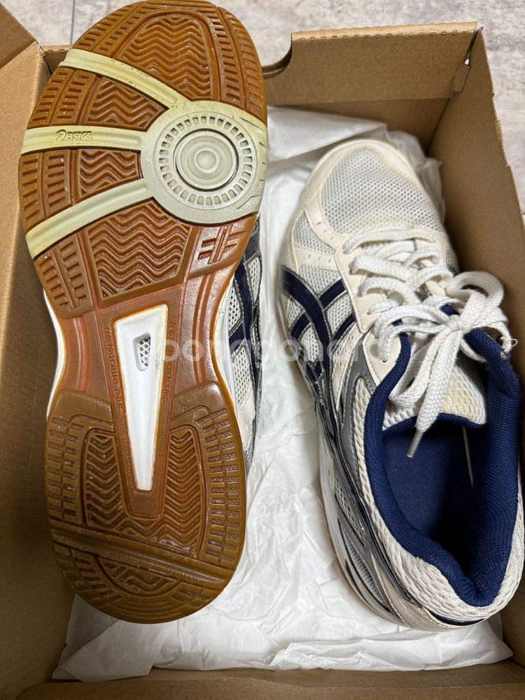 아식스 로테리브레 fl5 275 화이트 네이비 블루--2