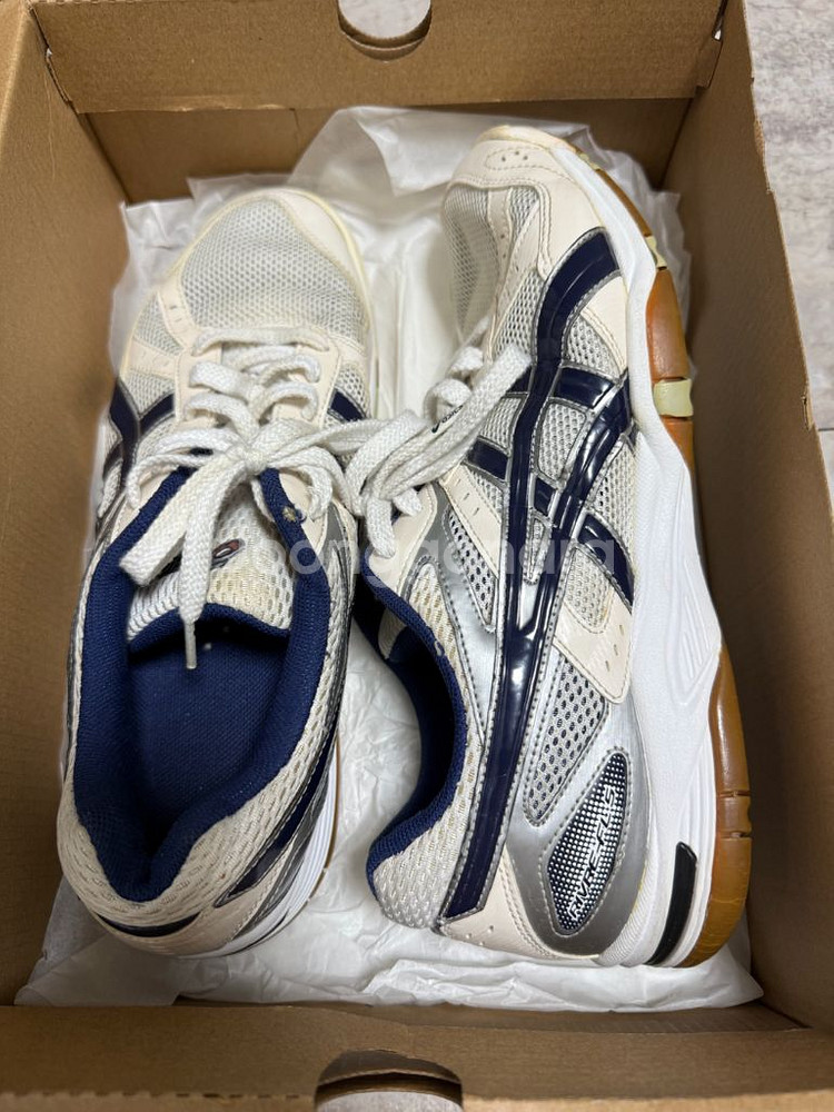 아식스 로테리브레 fl5 275 화이트 네이비 블루--1