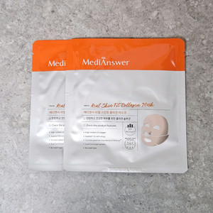 메디앤서 리얼 스킨핏 콜라겐 마스크팩