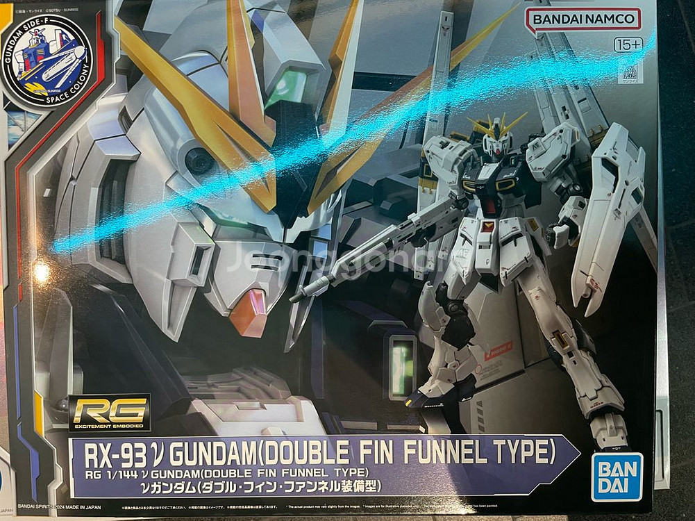 (미개봉)Rg 뉴건담 더블 핀판넬 6.4에 팝니다건프라--0