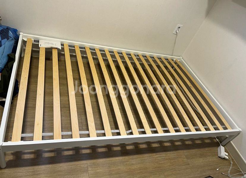 이케아 베벨스타드 침대프레임 화이트 (슈퍼싱글)--3