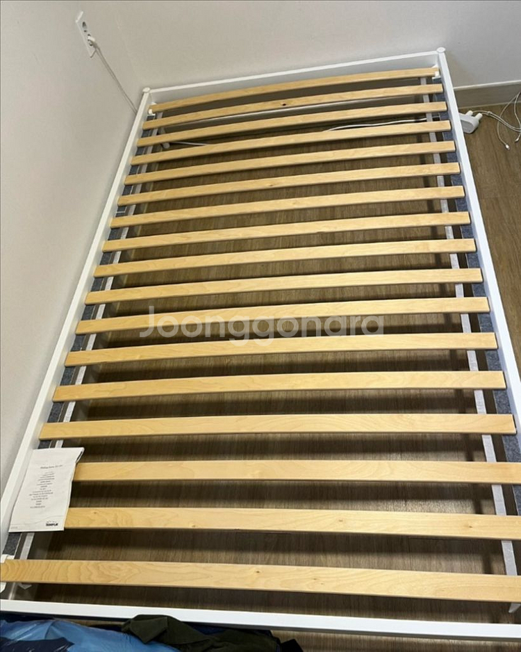 이케아 베벨스타드 침대프레임 화이트 (슈퍼싱글)--2