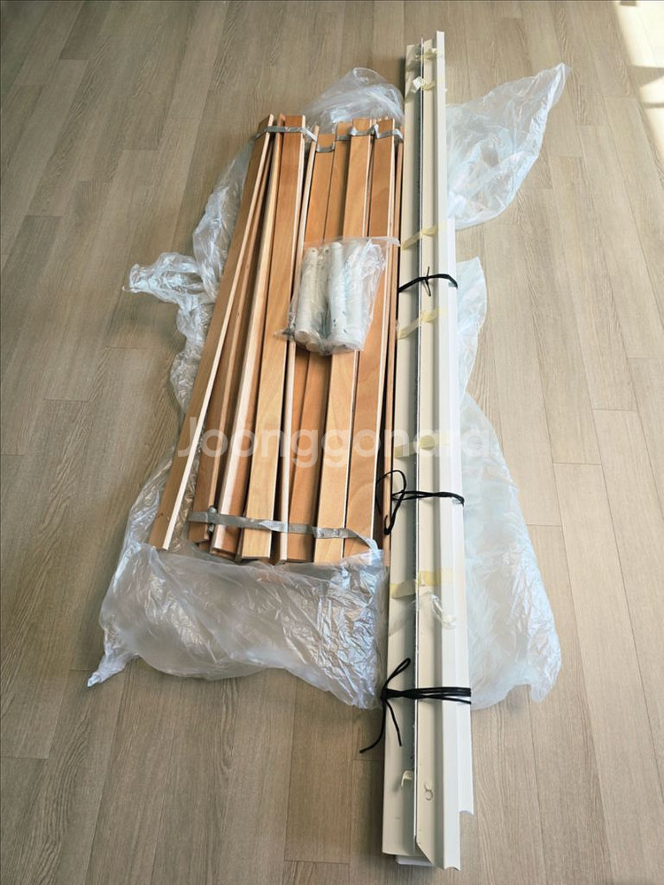 이케아 베벨스타드 침대프레임 화이트 (슈퍼싱글)--4