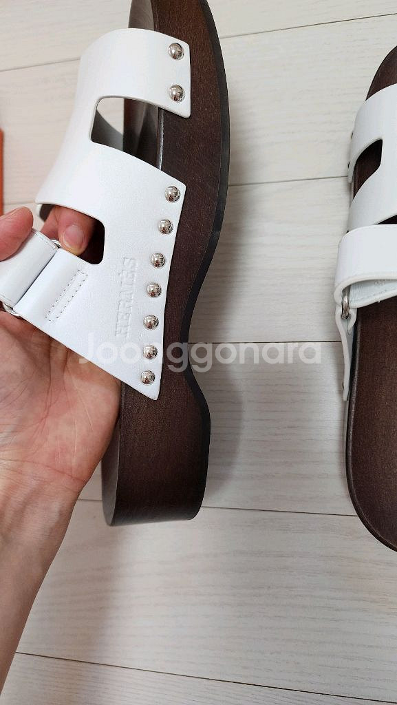 에르메스 시프레 클로그 샌들 38사이즈 (거의새거)--6