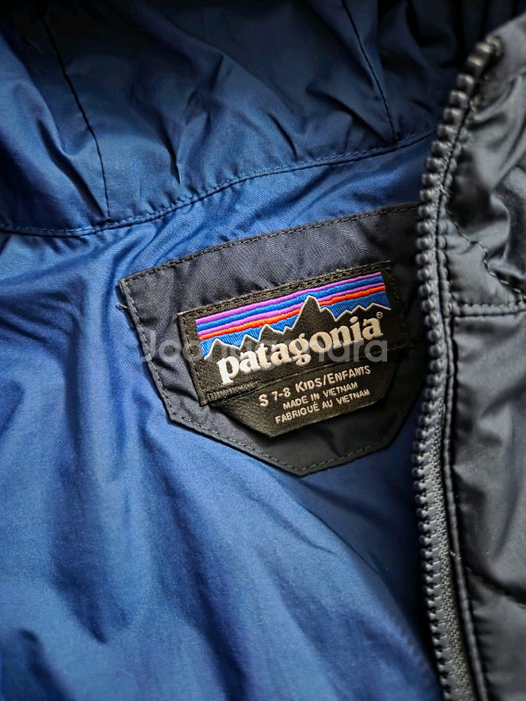 파타고니아 키즈 간절기 후드집업S(7-8세용)--2